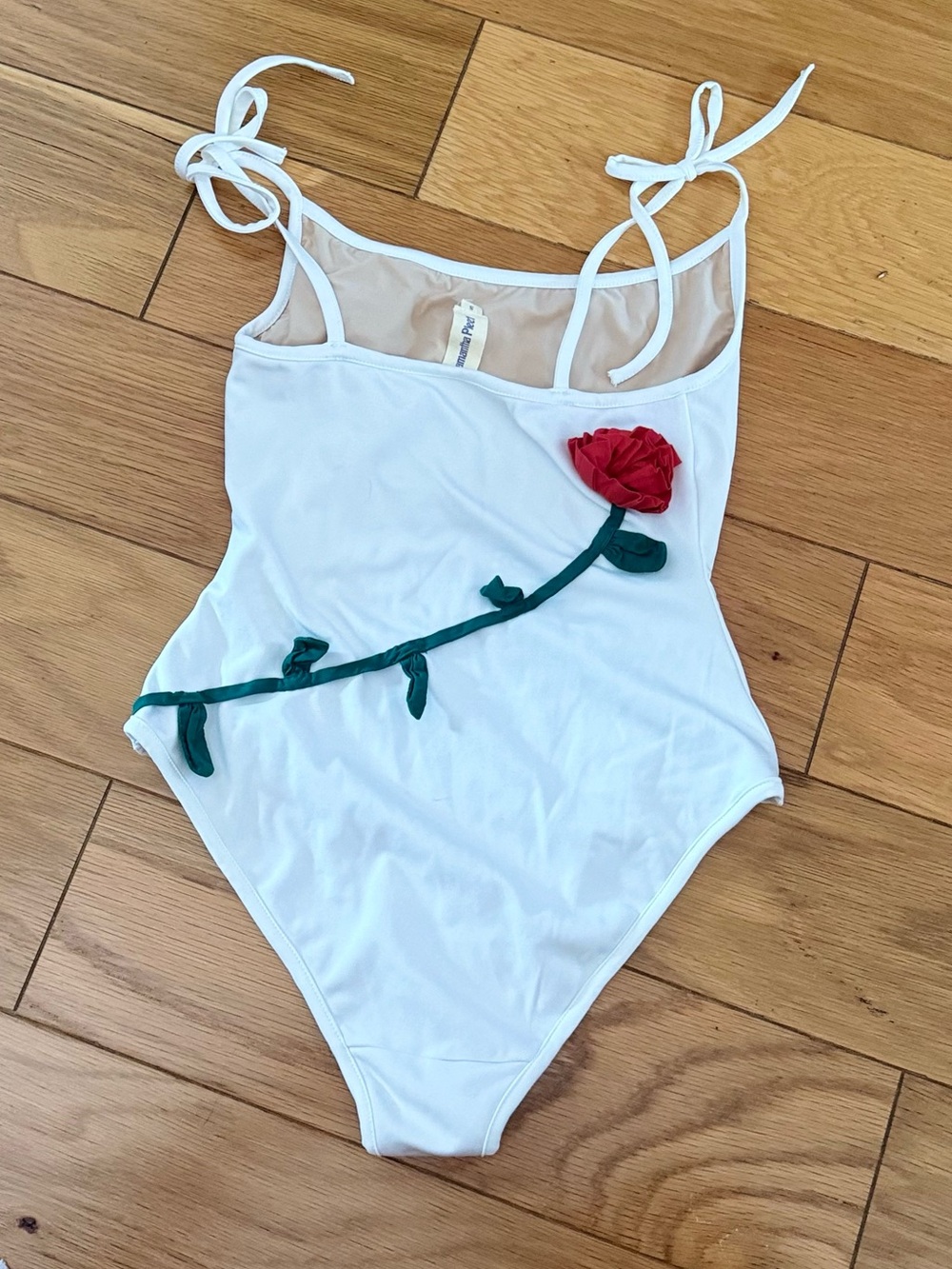 Samantha Pleet Persephone Red Rose Swimsuit - Picture 3 of 6